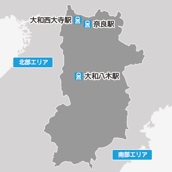 奈良の地図から探す